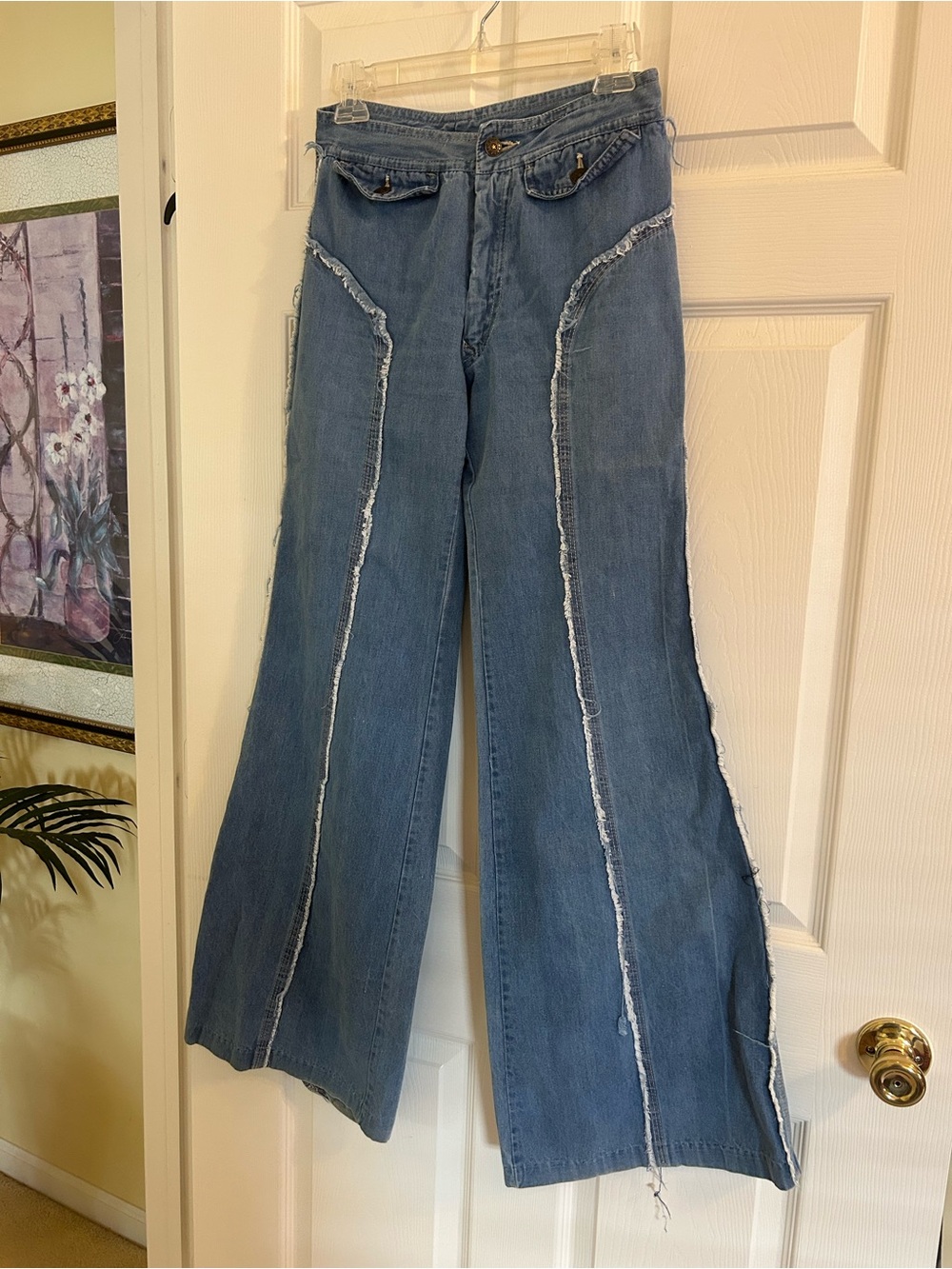 Vintage 1970’s Faded Glory bell bottom jeans-rare size 4